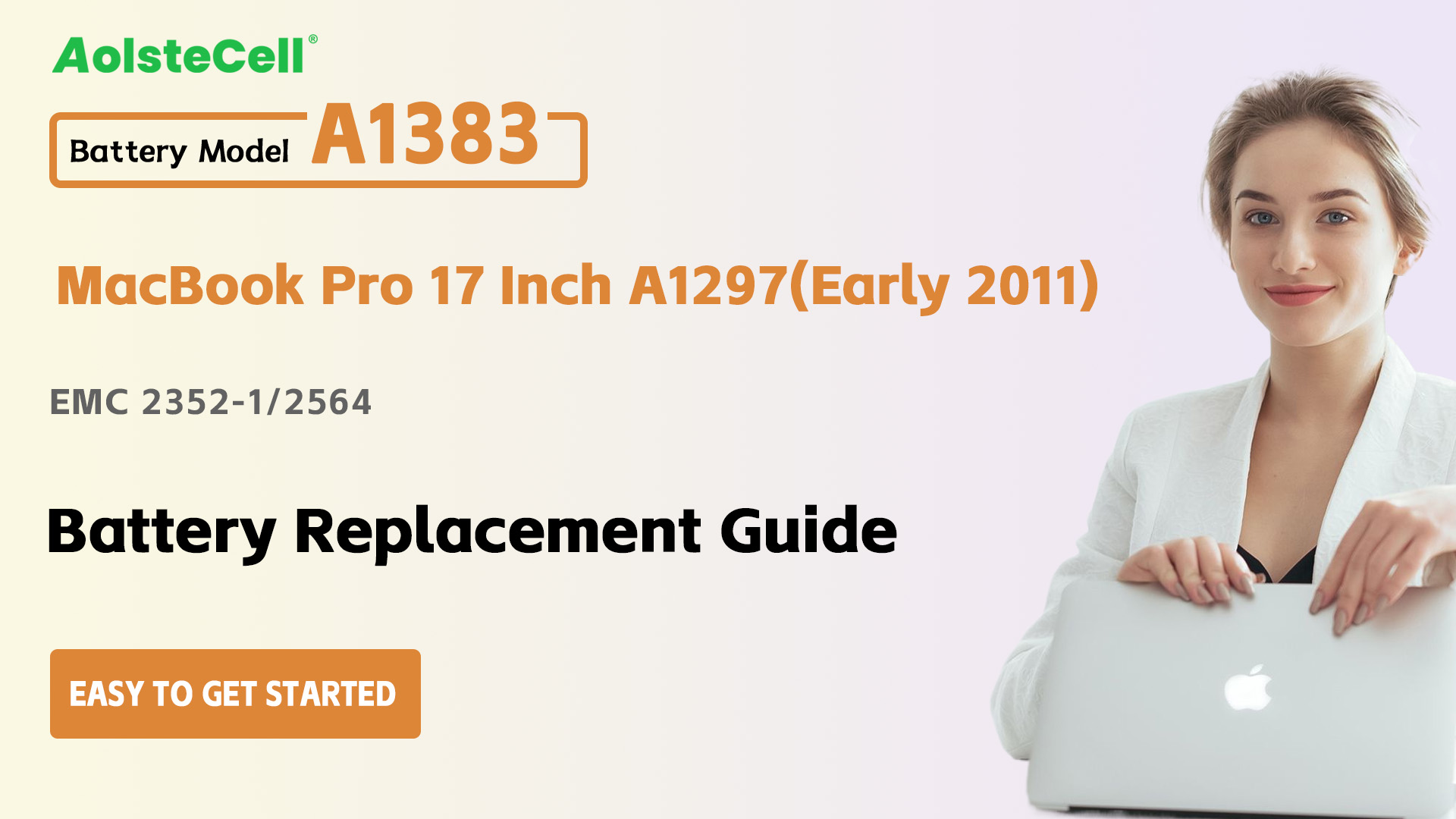 Apple A1383 Battery Replacement: Step-by-Step Guide for Your MacBook Pro 17 Inch A1297(Early 2011)