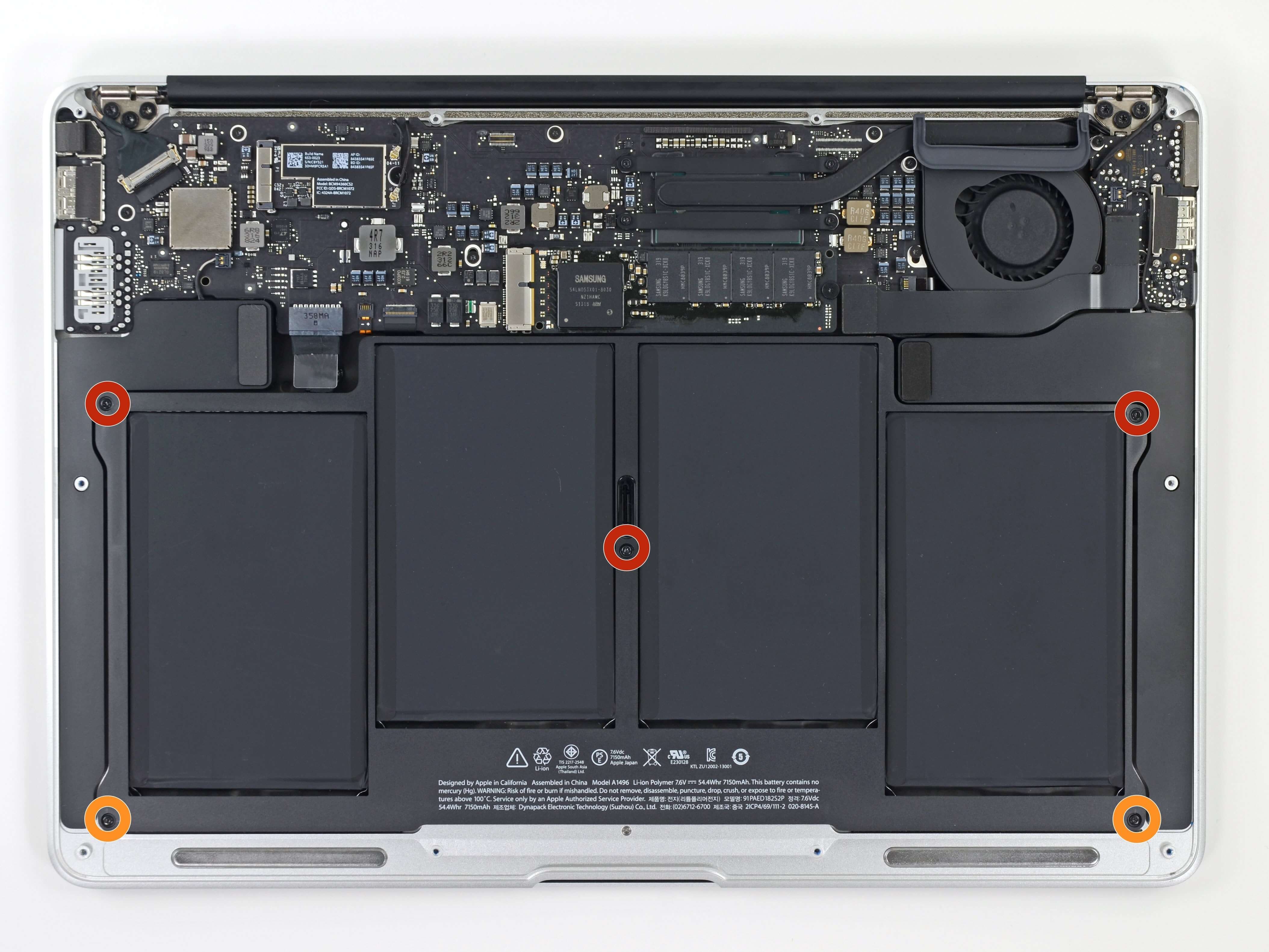 Apple A1496 Battery Replacement Guide