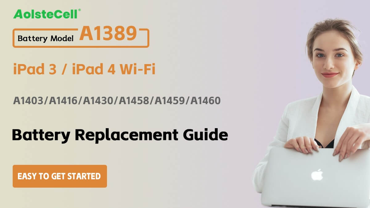 Apple iPad 3 Battery Replacement Guide