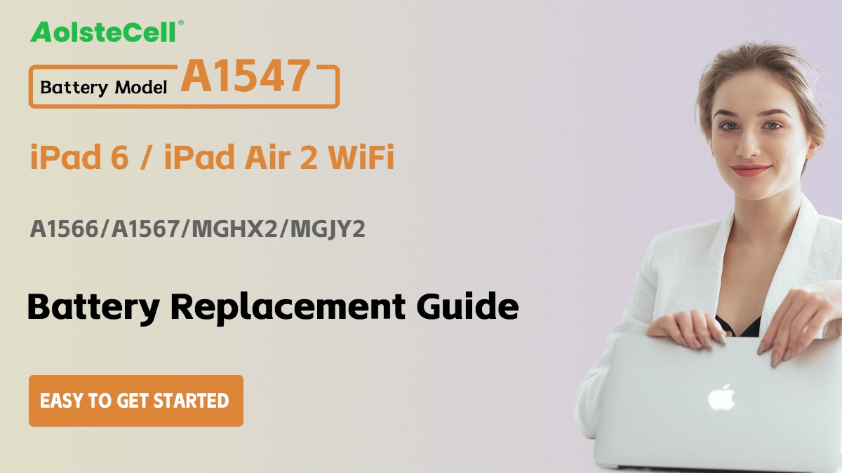 Apple iPad 6 Battery Replacement Guide