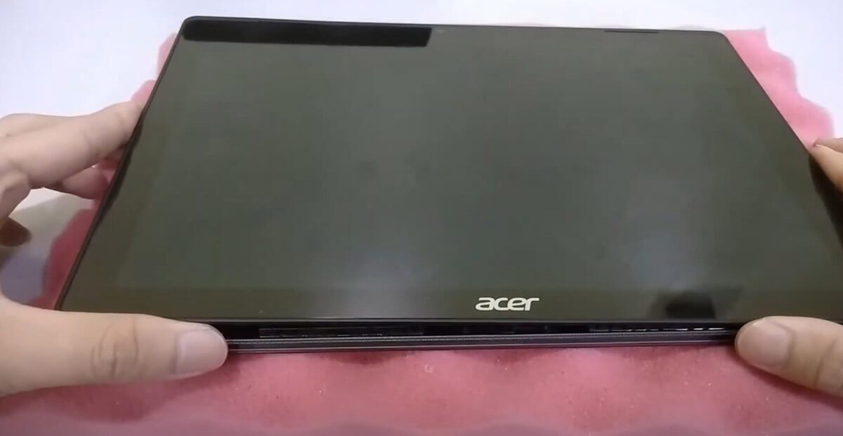 Battery Removal Tutorial For Acer SW512-52P-35RA / AP16B4J / KT00204003