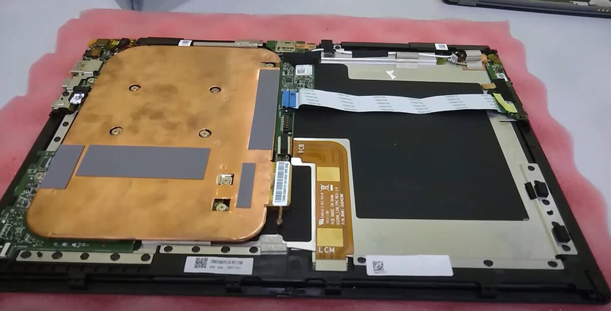Battery Removal Tutorial For Acer SW512-52P-35RA / AP16B4J / KT00204003
