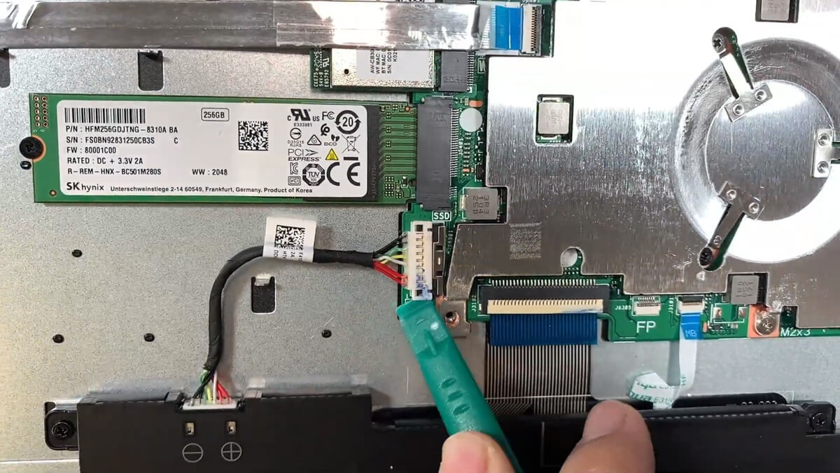 Asus E510M / C31N1912 / B31N1912 Battery Removal Tutorial