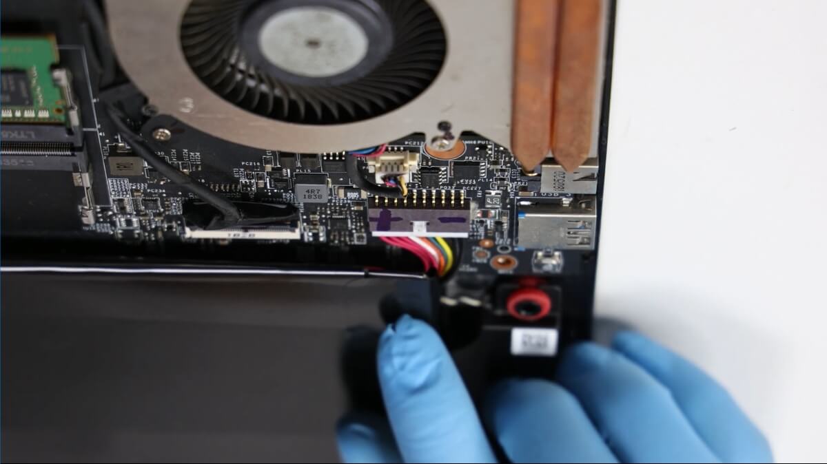 Battery Removal Tutorial For MSI BTY-M6K / GF63 THIN 9SC / MS-16W1 / GF65 THIN 9SEXR