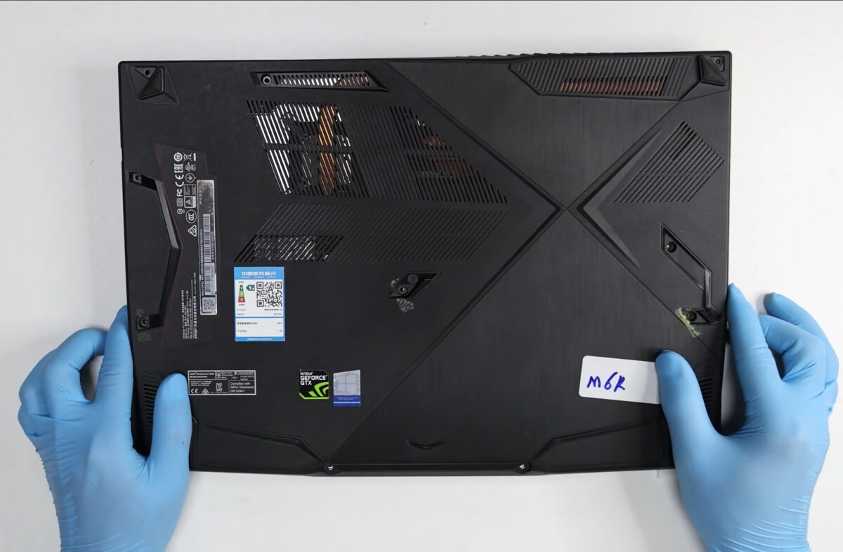 Battery Removal Tutorial For MSI BTY-M6K / GF63 THIN 9SC / MS-16W1 / GF65 THIN 9SEXR