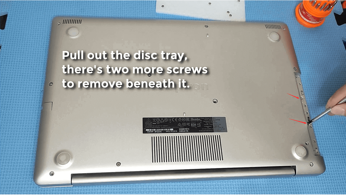 Battery Removal Tutorial For Dell WDX0R  / Inspiron 15 7000 / Inspiron 7580 /  Inspiron 15 7570