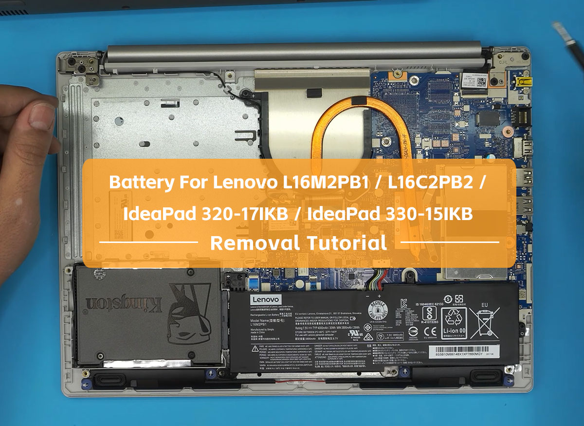 Lenovo L16M2PB1 Battery Removal Tutorial