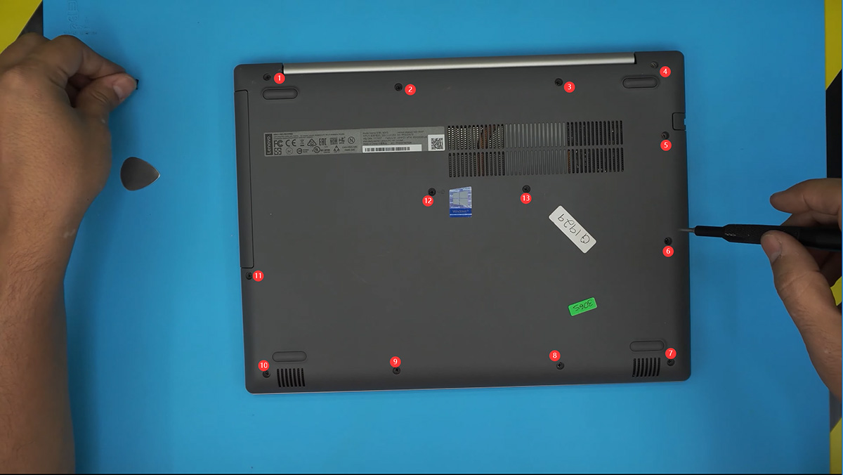 Lenovo L16M2PB1 Battery Removal Tutorial